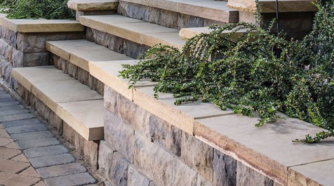Get an Alternative Look to Traditional Retaining Walls with Belgard’s Belair Wall Units