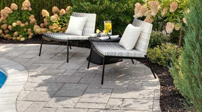 The Most Incredible Outdoor Makeover Featuring Techo-Bloc Pavers