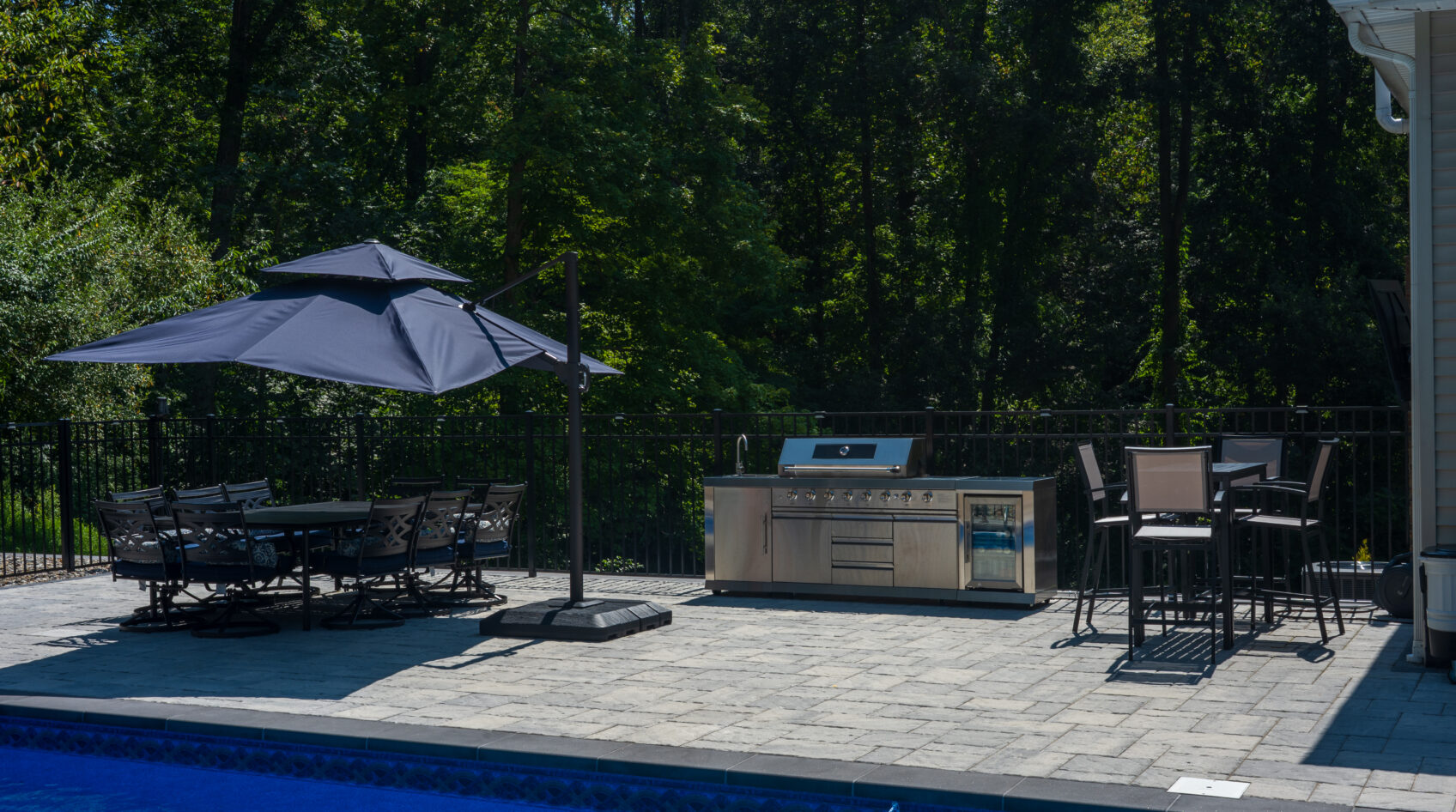 Beautiful backyard oasis