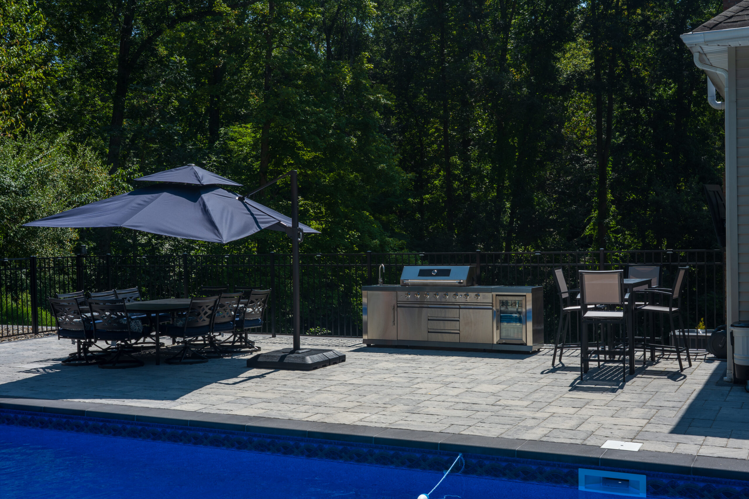 Beautiful backyard oasis